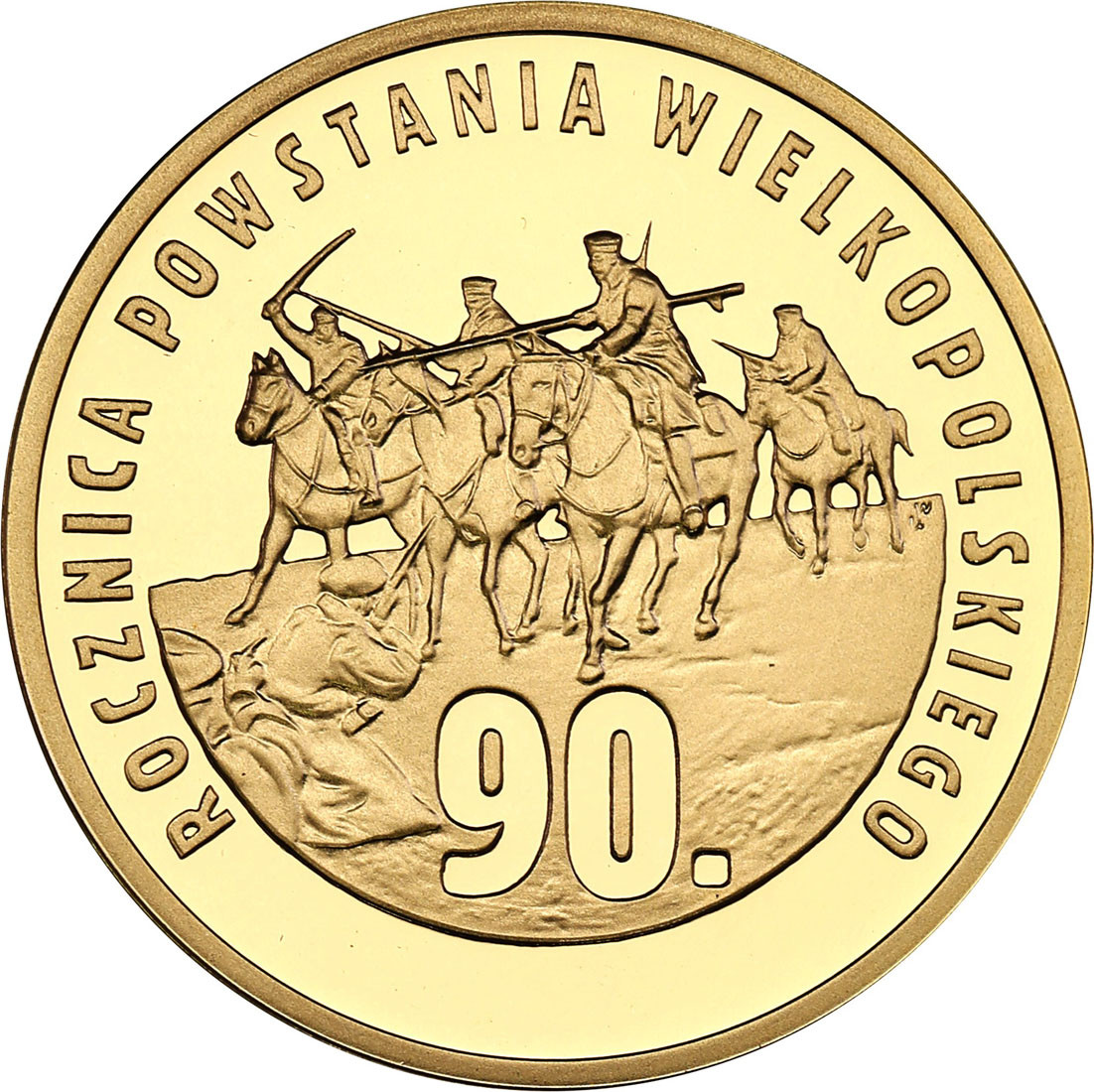 III RP. 200 złotych 2008 Rocznica Powstania Wielkopolskiego